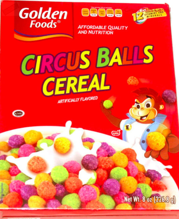 Circus Balls Cereal -  - Safety Razors!!!